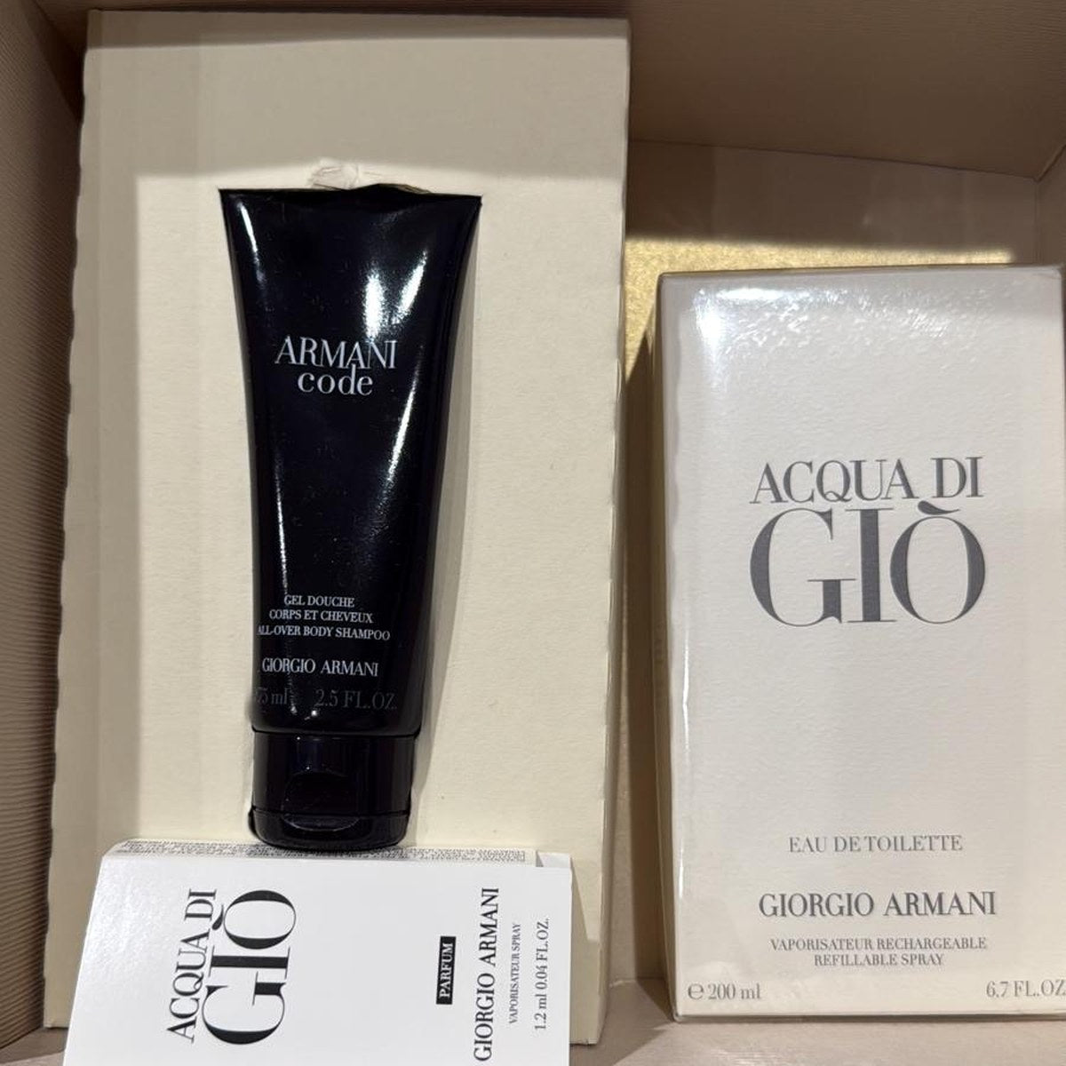 Armani Aqua Gio – Set de regalo