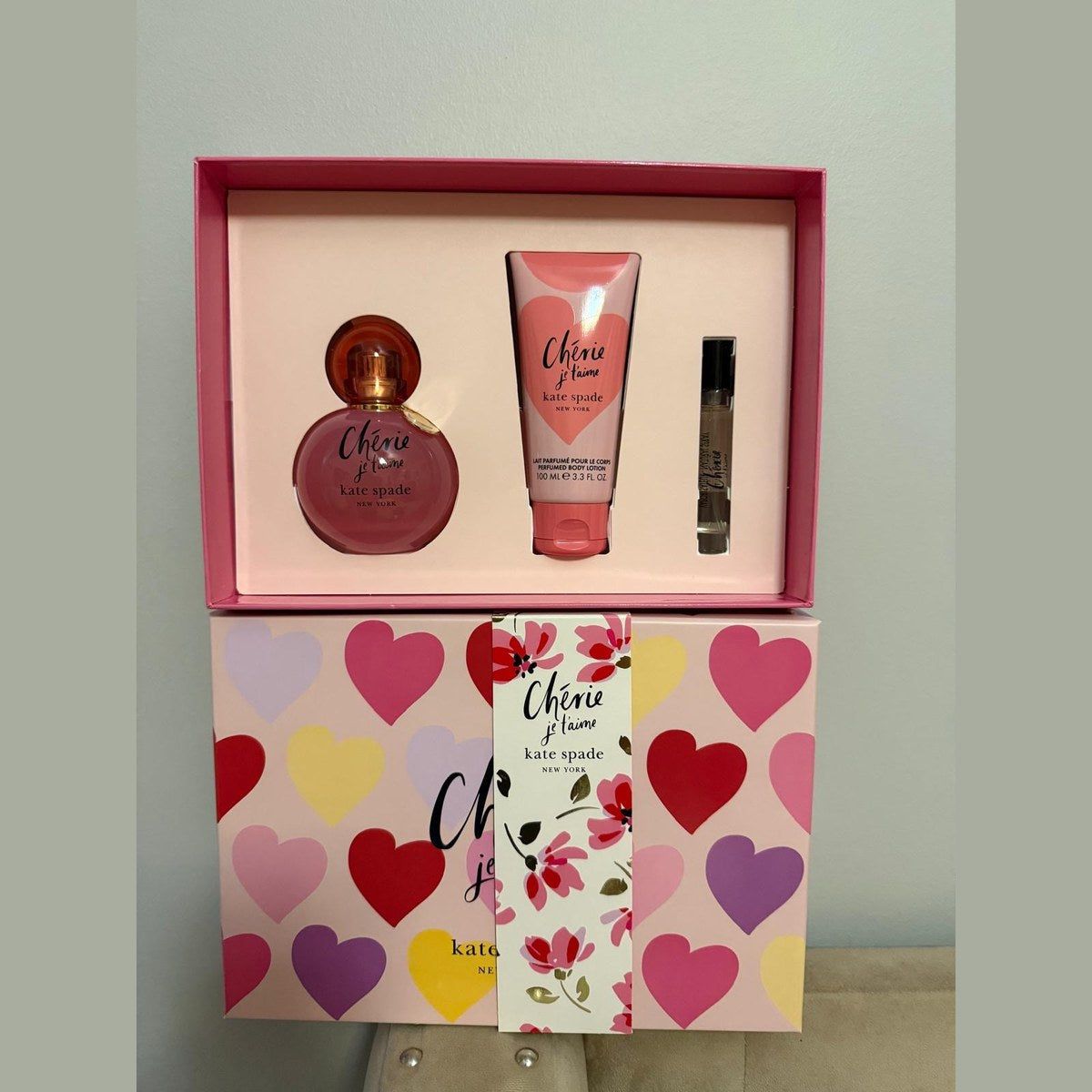 Kate Spade Cherie je taime – Set de regalo
