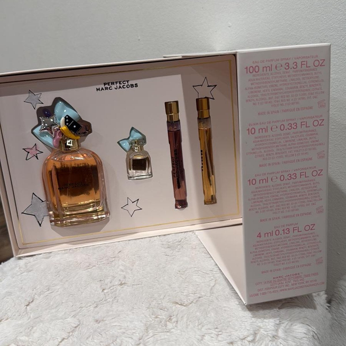 Marc Jacobs Perfect - 4 piezas – Set de regalo